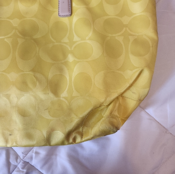 Yellow Coach Purse - Picture 4 of 16